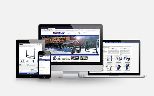 Firmenhomepages von weber Multimedia